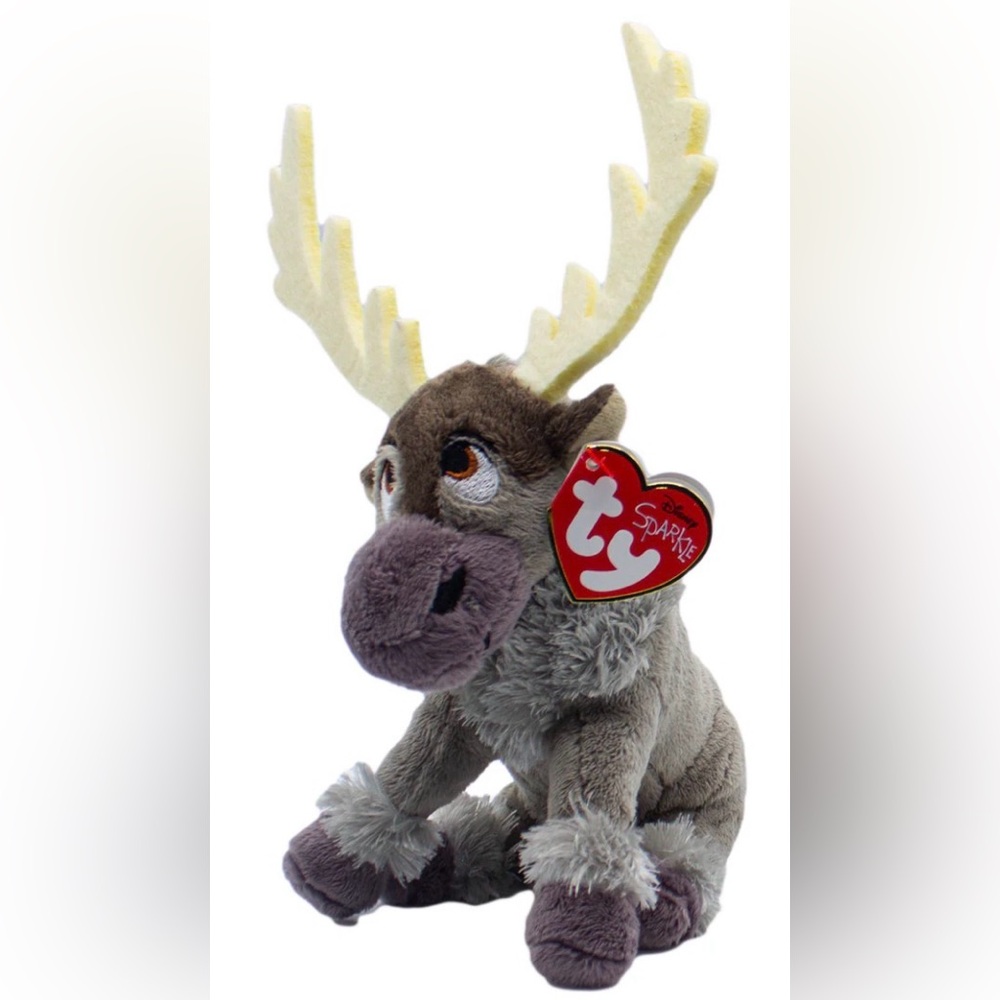 Ty - Sven the Reindeer - Disney Frozen - Gray/Cream